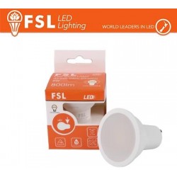 GU10 lampadina LED 8W alta luminosità - 3000K,  850lm, 100°